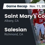 Football Game Recap: Salesian College Preparatory Pride vs. St. Vincent de Paul Mustangs