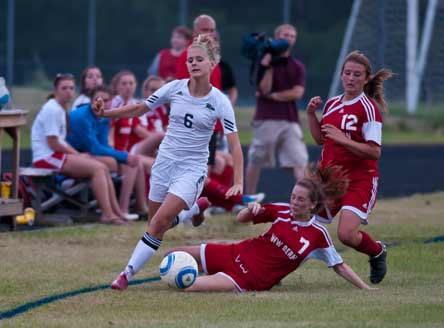 Mary Kate Bowers and her Leesville Road teammates have raced past every team in America, save for one, in the MaxPreps Xcellent 25 National Girls Soccer Rankings.