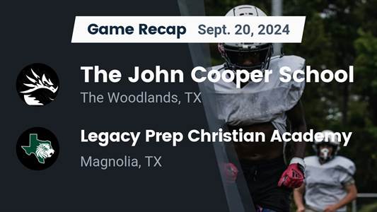 Football Game Preview: Cooper Dragons vs. Cypress Christian Warriors