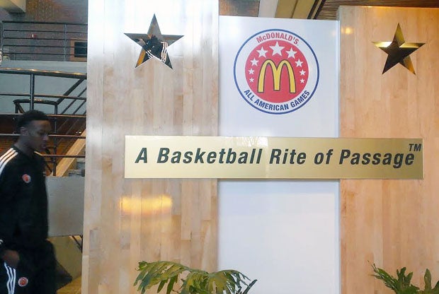 The first thing that players see when they enter the team hotel.