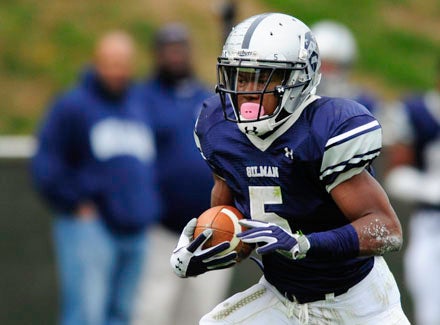 Cyrus Jones is one of the most dynamic open-field runners in the country.