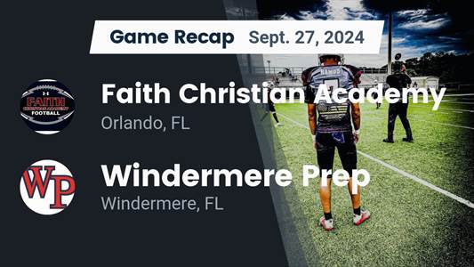 Football Game Preview: Windermere Prep Lakers vs. First Academy 
