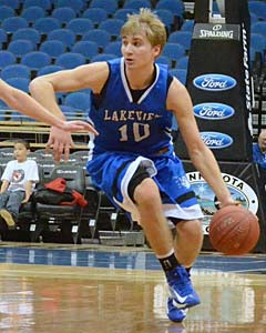 Broman passed up the more popular sport
of hockey to pursue basketball.