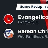 Football Game Preview: Keswick Christian vs. Evangelical Christi