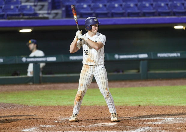 North Broward Prep senior Mateo Gray finished 11-0 on the mound this season and hit a home run in the state championship game last week. (Photo: Duane Bierman)