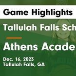 Tallulah Falls vs. Lanier Christian Academy