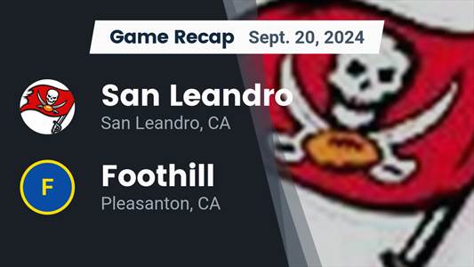 Football Recap: Foothill Takes a Loss