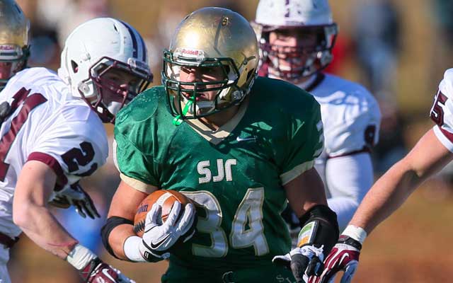 Mark Fossati did it all for St. Joseph this season, including serving as the team's kicker.
