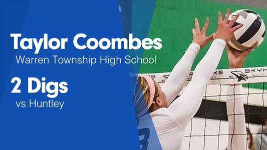 Taylor Coombes Game Report: vs Lake Zurich