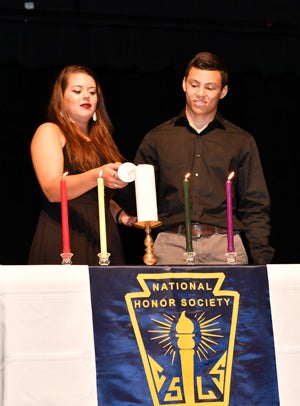 Cordell is in his first year of NHS membership.