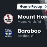 Football Game Recap: Mount Horeb/Barneveld Vikings vs. Notre Dame Academy Tritons