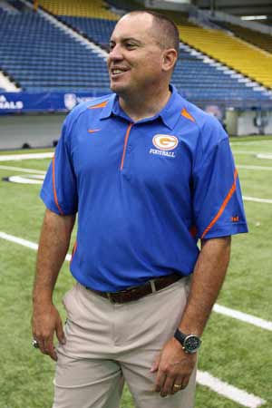 Sanchez is all smiles at Gorman these days.