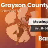 Football Game Recap: Grayson County vs. Barren County
