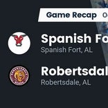 Football Game Recap: Robertsdale Golden Bears vs. Spanish Fort Toros