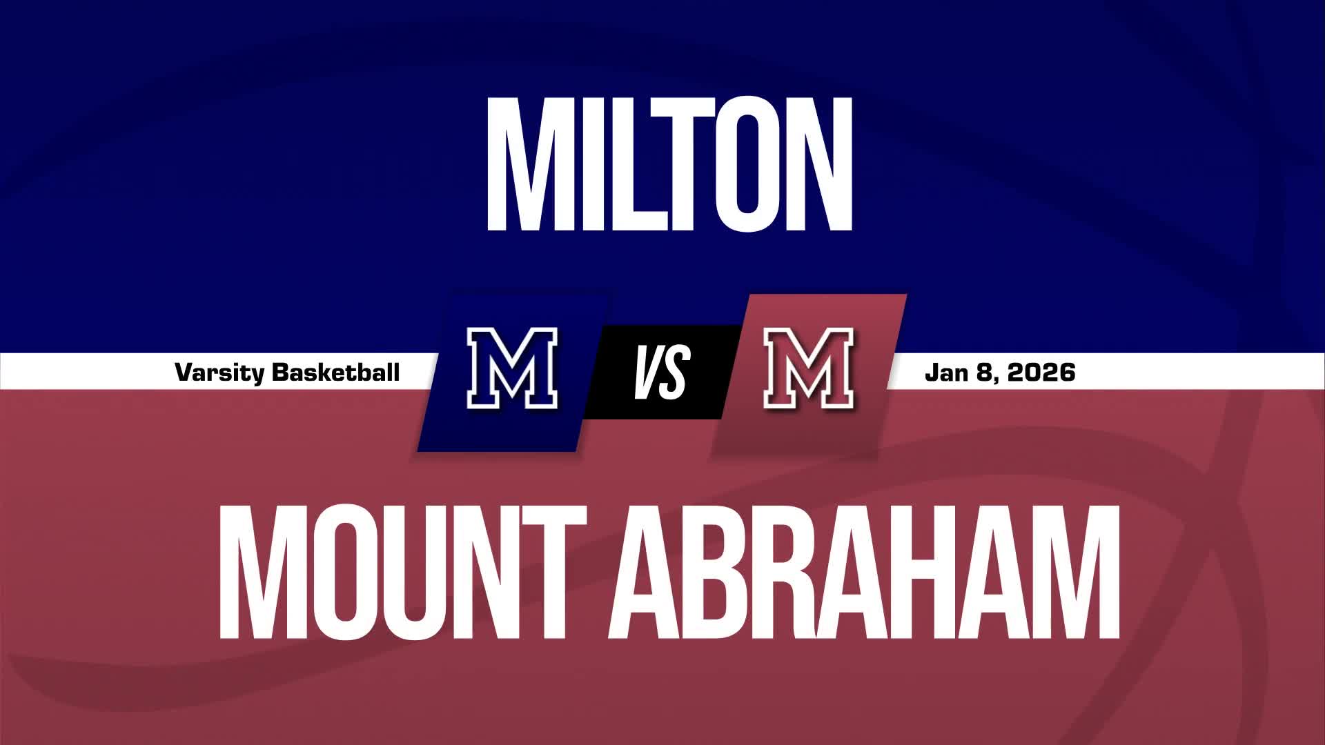 Basketball Recap: Milton's  Win  on Saturday Extends Winning Streak to 11