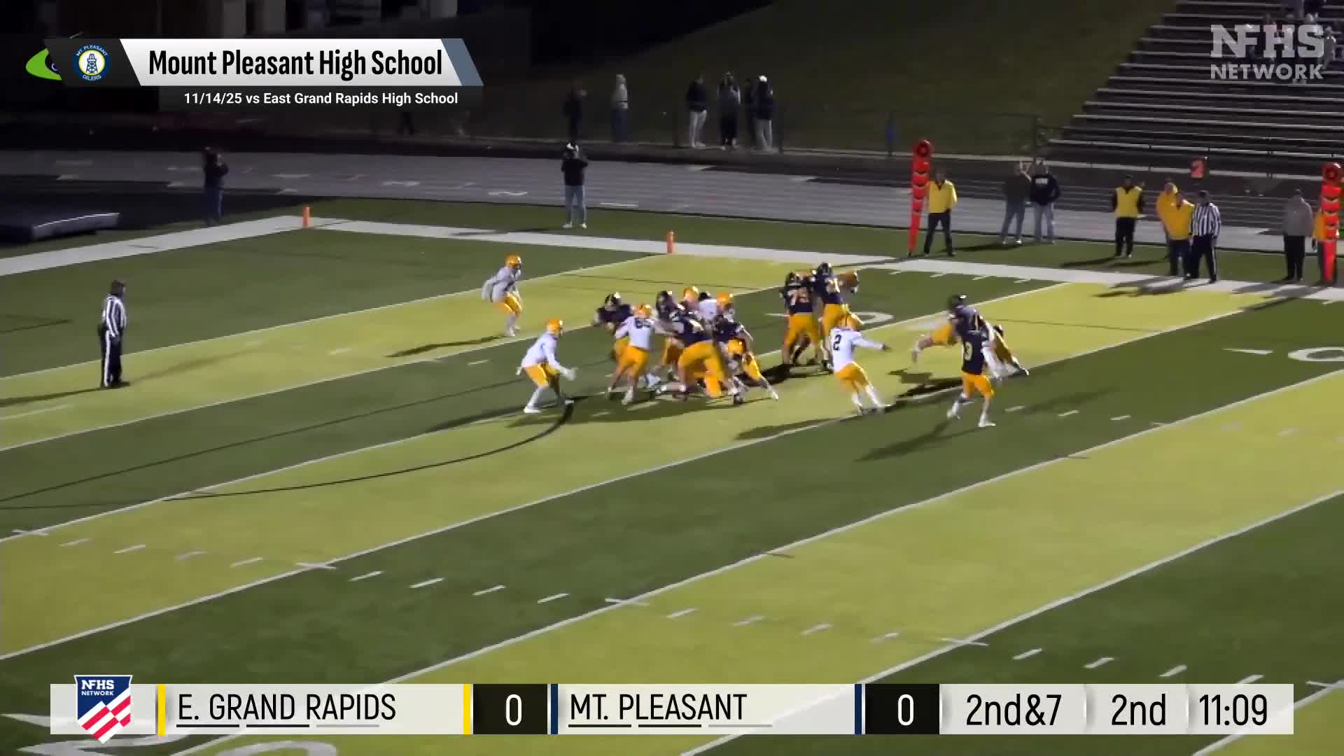Football Recap: Mt. Pleasant Finds Playoff Glory Versus Lowell + How To Watch