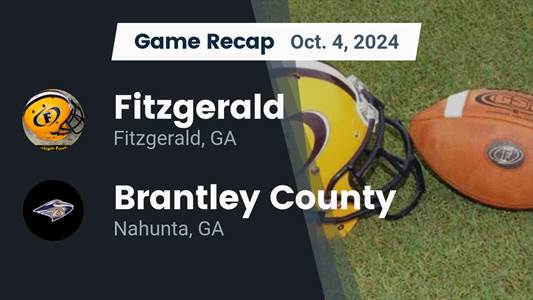 Football Recap: Brantley County Comes Up Short