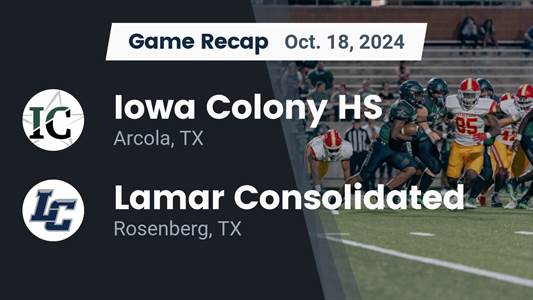 Football Recap: Nine Straight Road  Victories for Iowa Colony
