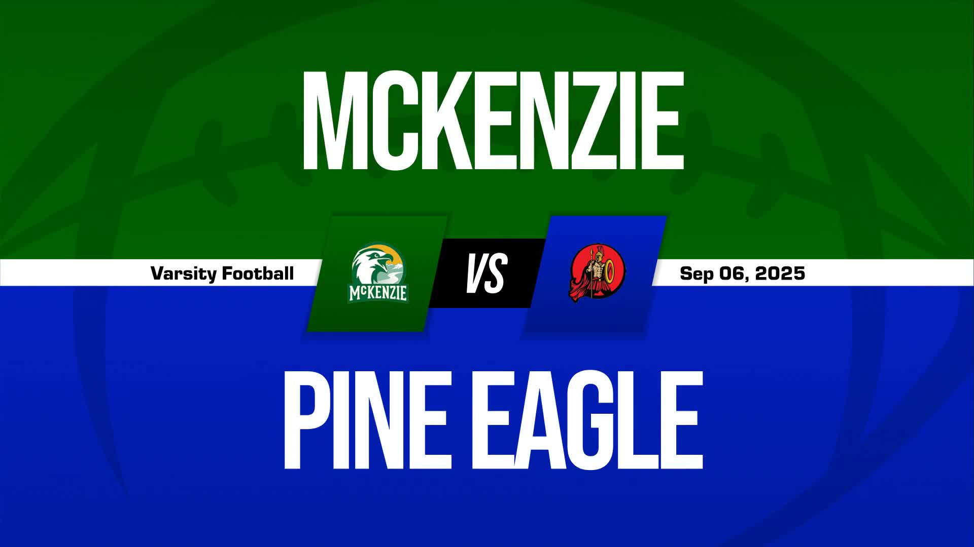 Football Game Preview: McKenzie Eagles vs. North Lake Cowboys + How To Watch