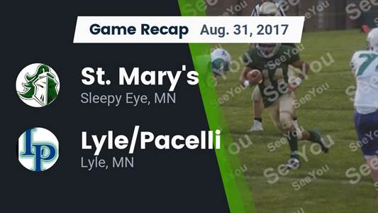 Football Game Preview: Lyle/Pacelli vs. St. Mary's