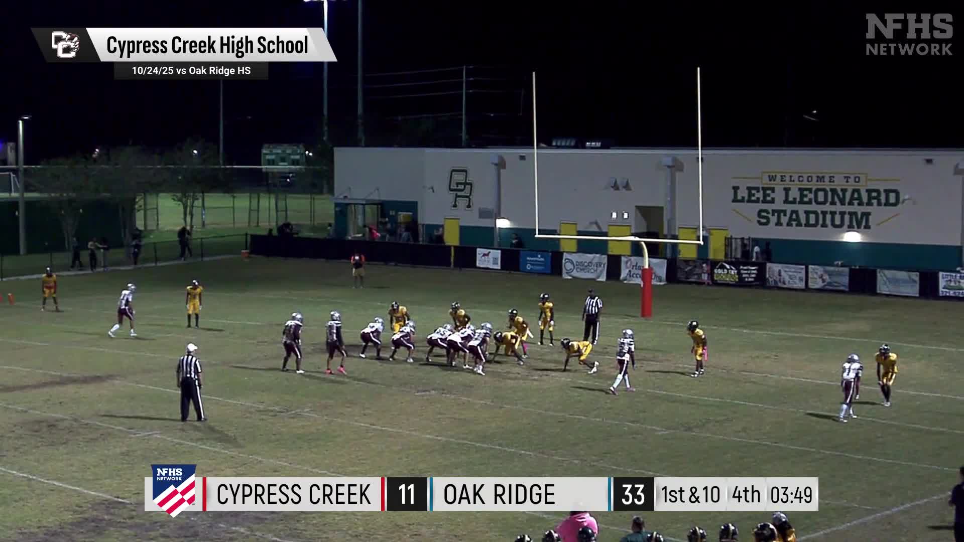 Football Recap: ISAAC VELAZQUEZ's Menacing Defense Leads Freedom over Cypress Creek + How To Watch