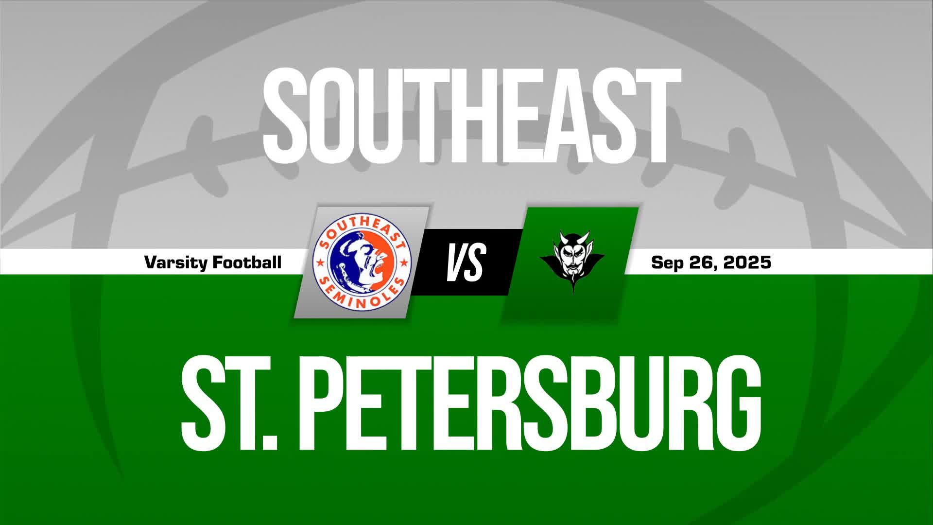 Football Recap: St. Petersburg Drops Season-High Score on Northeast