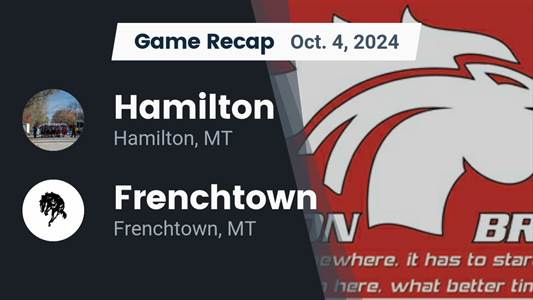 Football Game Preview: Hamilton Broncs vs. Beaverhead County Bea