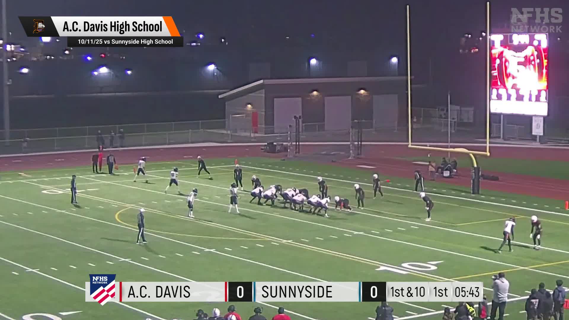 Football Recap: Davis Takes a Loss