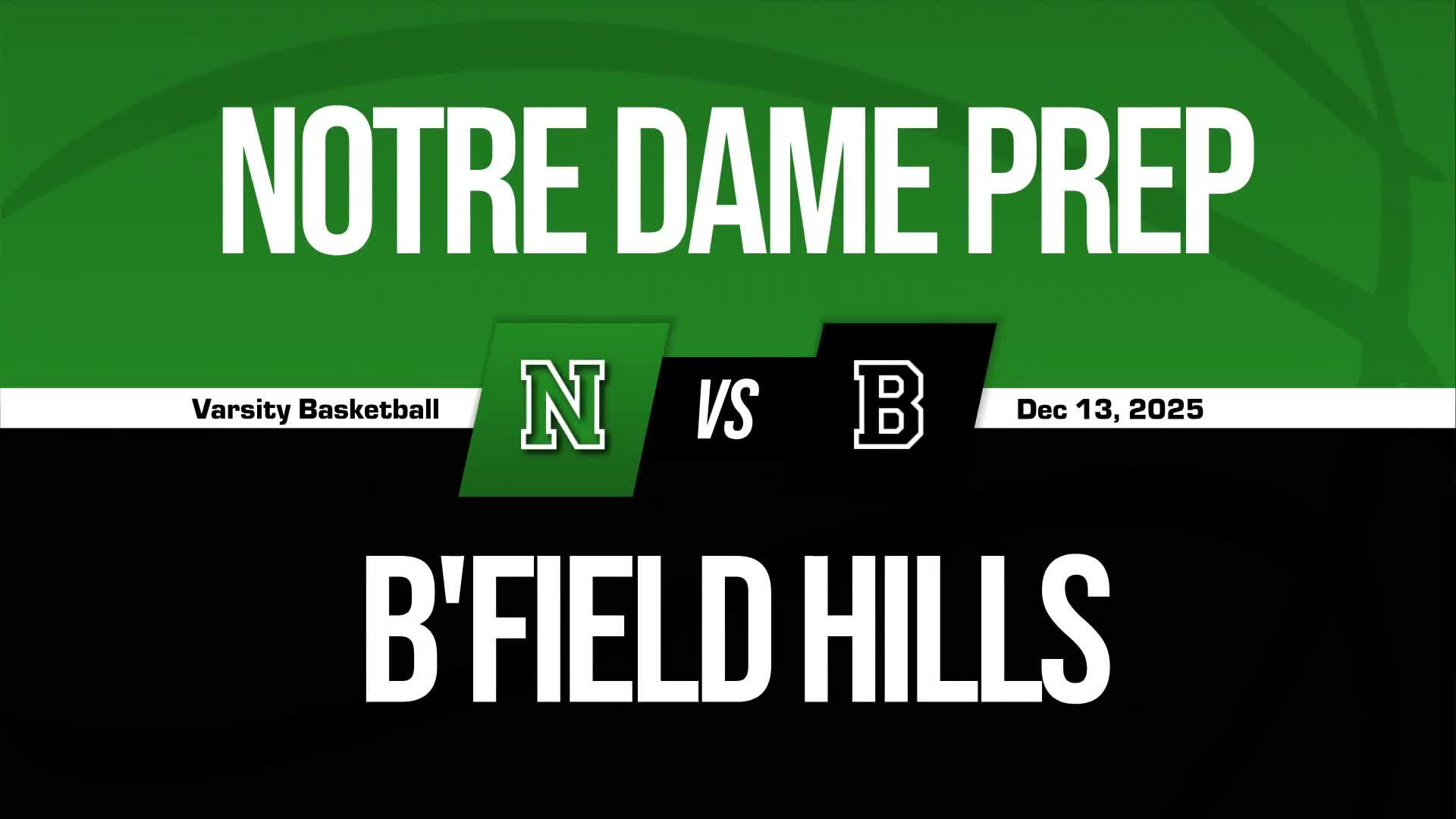 Basketball Game Preview: Notre Dame Prep Fighting Irish vs. Divine Child Falcons + How To Watch