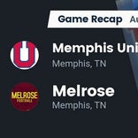 Melrose vs. Millington Central