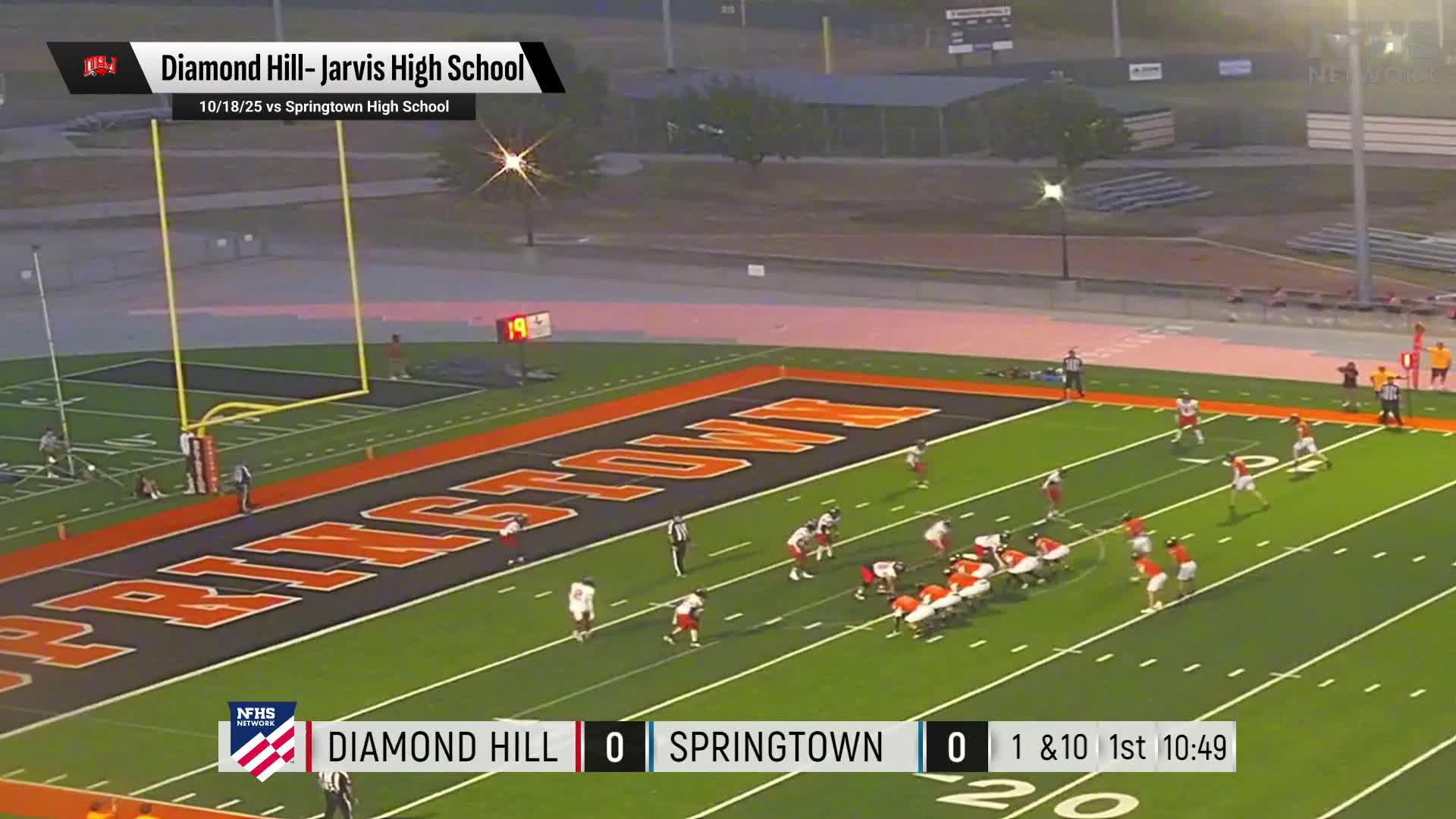 Football Recap: Diamond Hill-Jarvis Takes a Loss