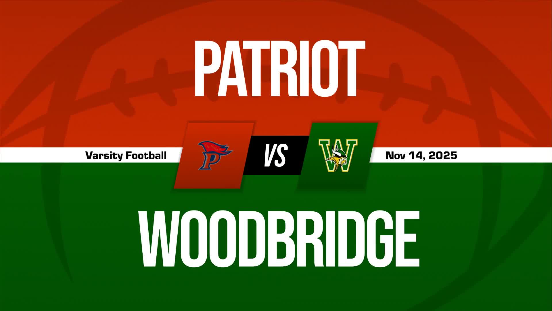 Football Game Preview: Woodbridge Vikings vs. Colonial Forge Eagles + How To Watch
