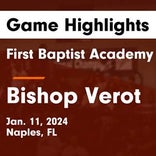 First Baptist Academy finds home court redemption against Barron Collier