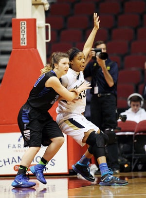Fighting hard was the theme of Anigwe's tryout forthe U.S. National team.