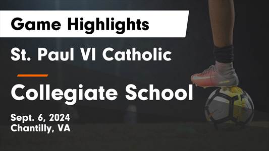 Soccer Game Recap: Paul VI Plays Tie