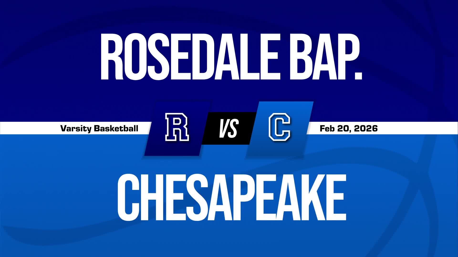 Basketball Recap: Rosedale Christian Academy Piles Up the Points Against Chesapeake + How To Watch