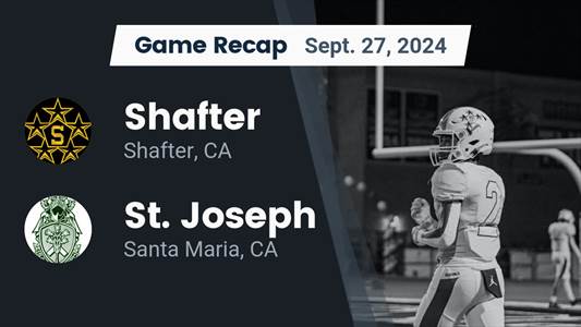 Football Game Preview: Shafter Generals vs. Taft Wildcats