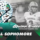 Southlake Carroll's Quinn Ewers named MaxPreps High School Football Sophomore Player of the Year