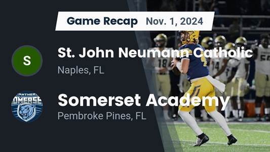 Football Recap: Somerset Academy Piles Up the Points Against Pompano Beach