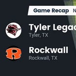 Football Game Recap: Tyler Legacy Raiders vs. Rockwall Yellowjackets