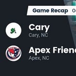 Football Game Recap: Apex Friendship Patriots vs. Cary Imps