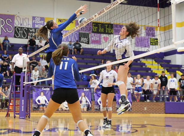 Robinson, Krum's Female Athlete of the Year the past two years, verbally committed to North Texas on a full scholarship.