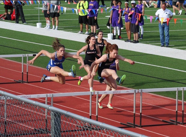 In addition to volleyball, Robinson is also a standout basketball and track and field athlete at Krum.
