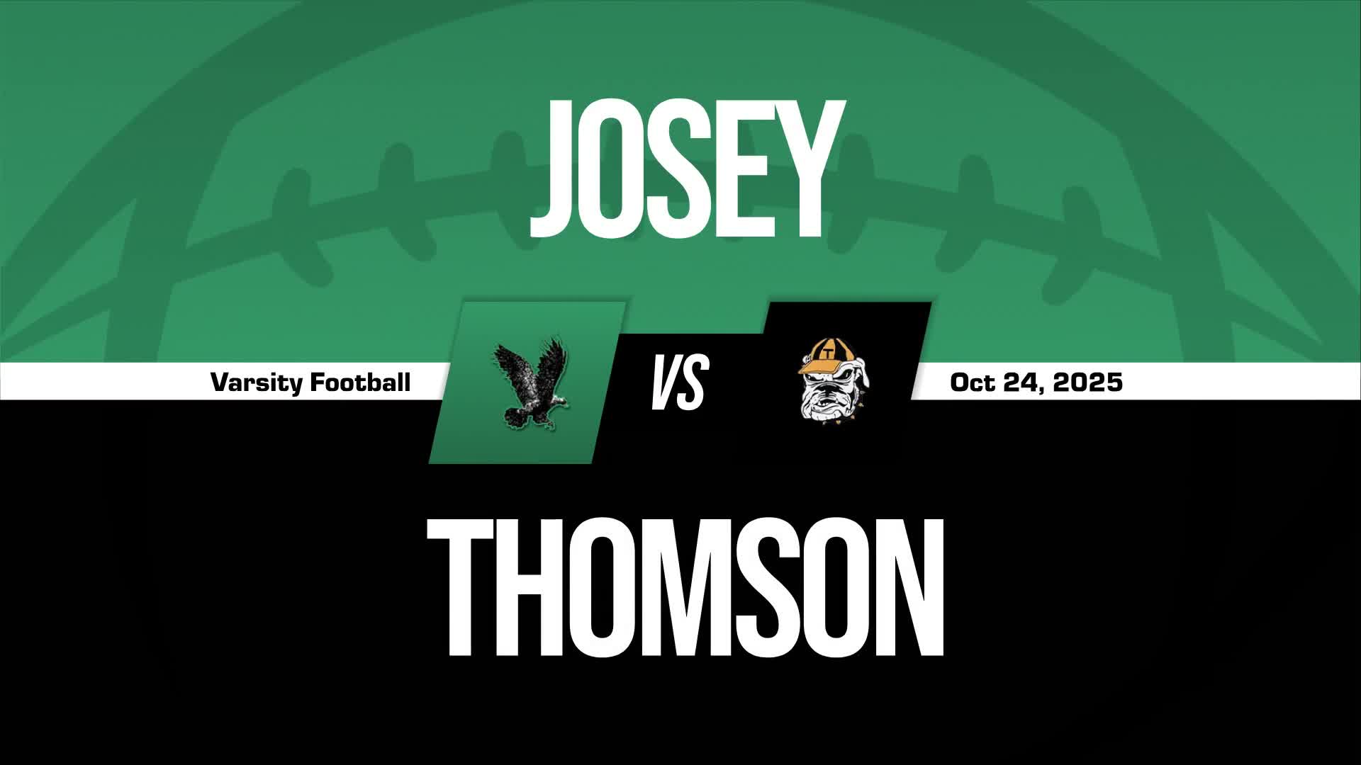 Football Game Preview: Josey Eagles vs. Glenn Hills Spartans + How To Watch