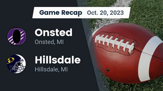 Onsted vs. Hillsdale