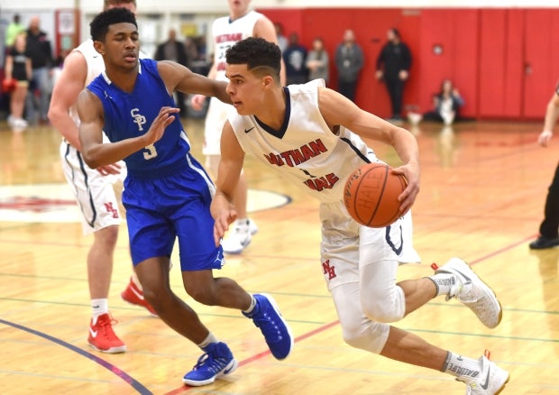 Michael Porter Jr. is averaging 37.9 points and 14.2 rebounds per game for  Nathan Hale this season.