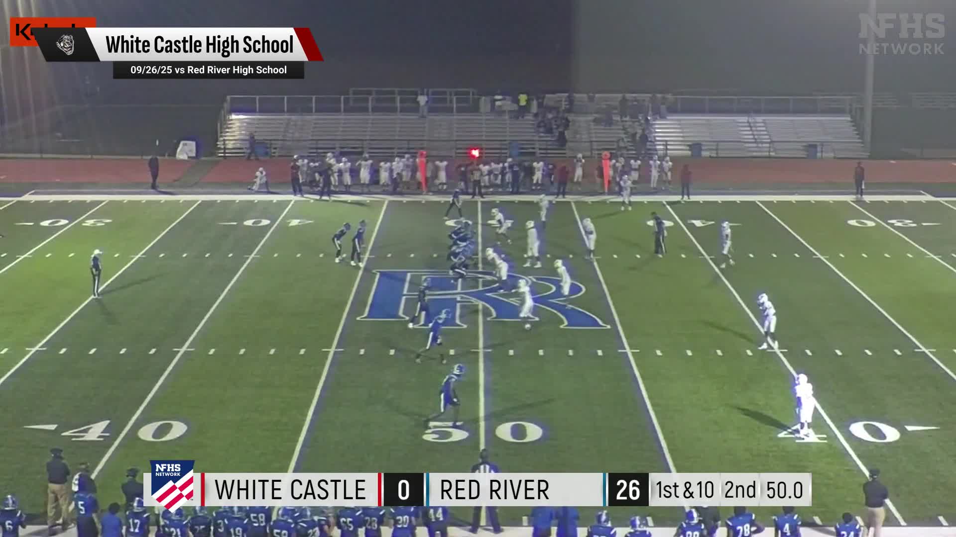 Football Recap: St. John Piles Up the Points Against White Castle