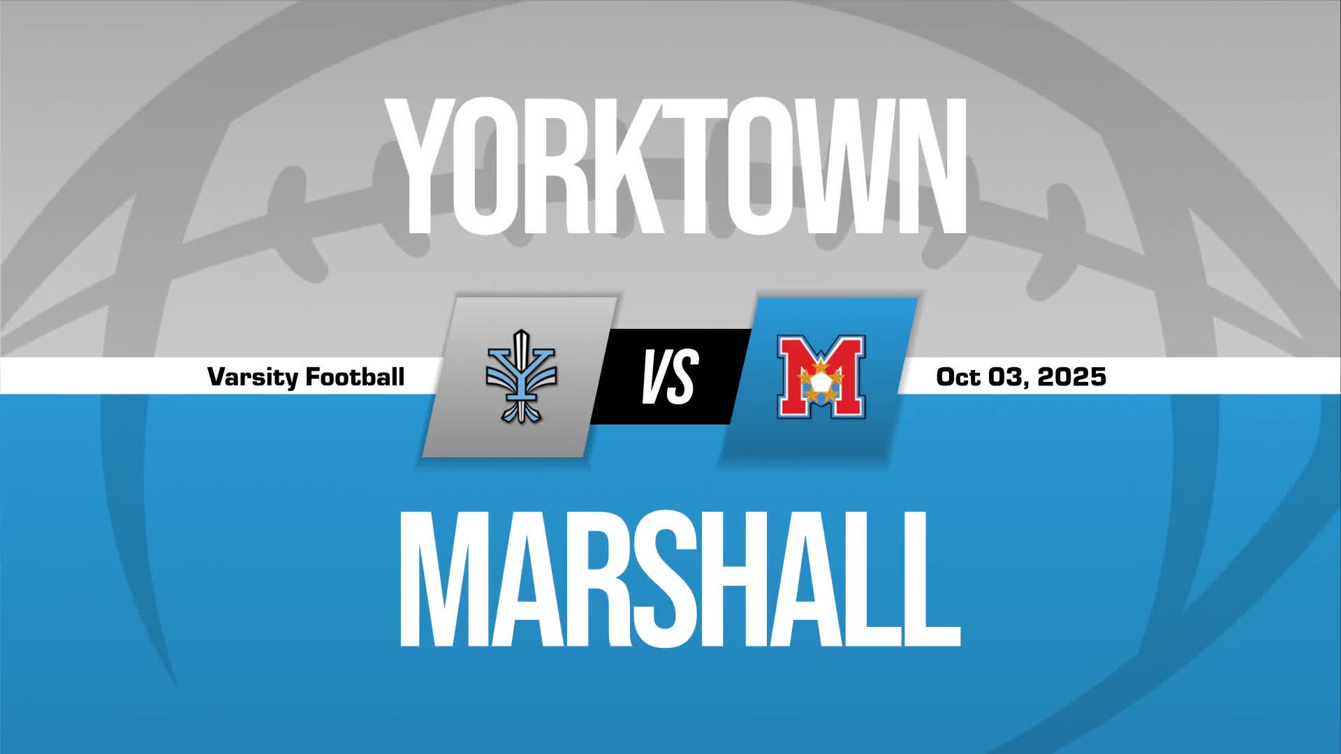 Football Recap: Yorktown Takes a Loss + How To Watch