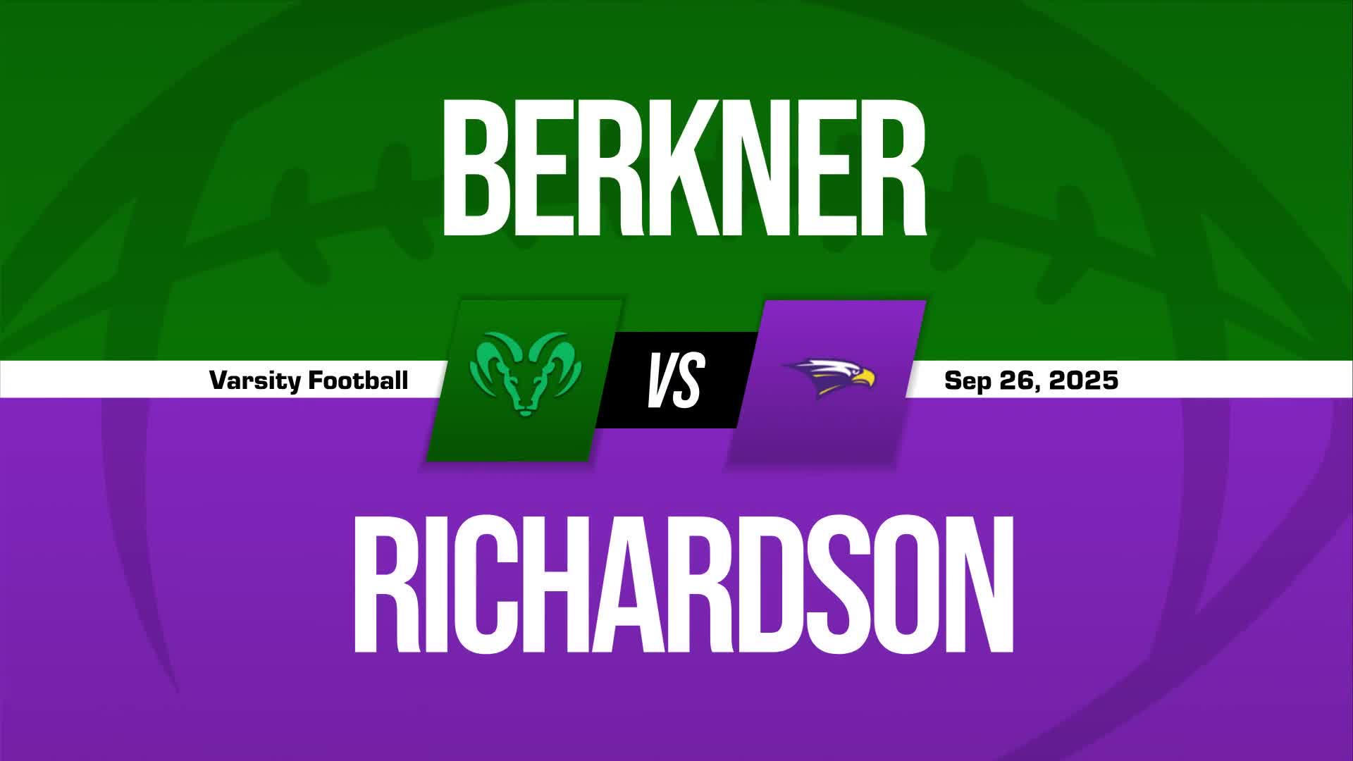 Football Recap: Make It Four in a Row for Berkner