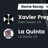Football Game Recap: Xavier Prep Saints vs. La Quinta Blackhawks